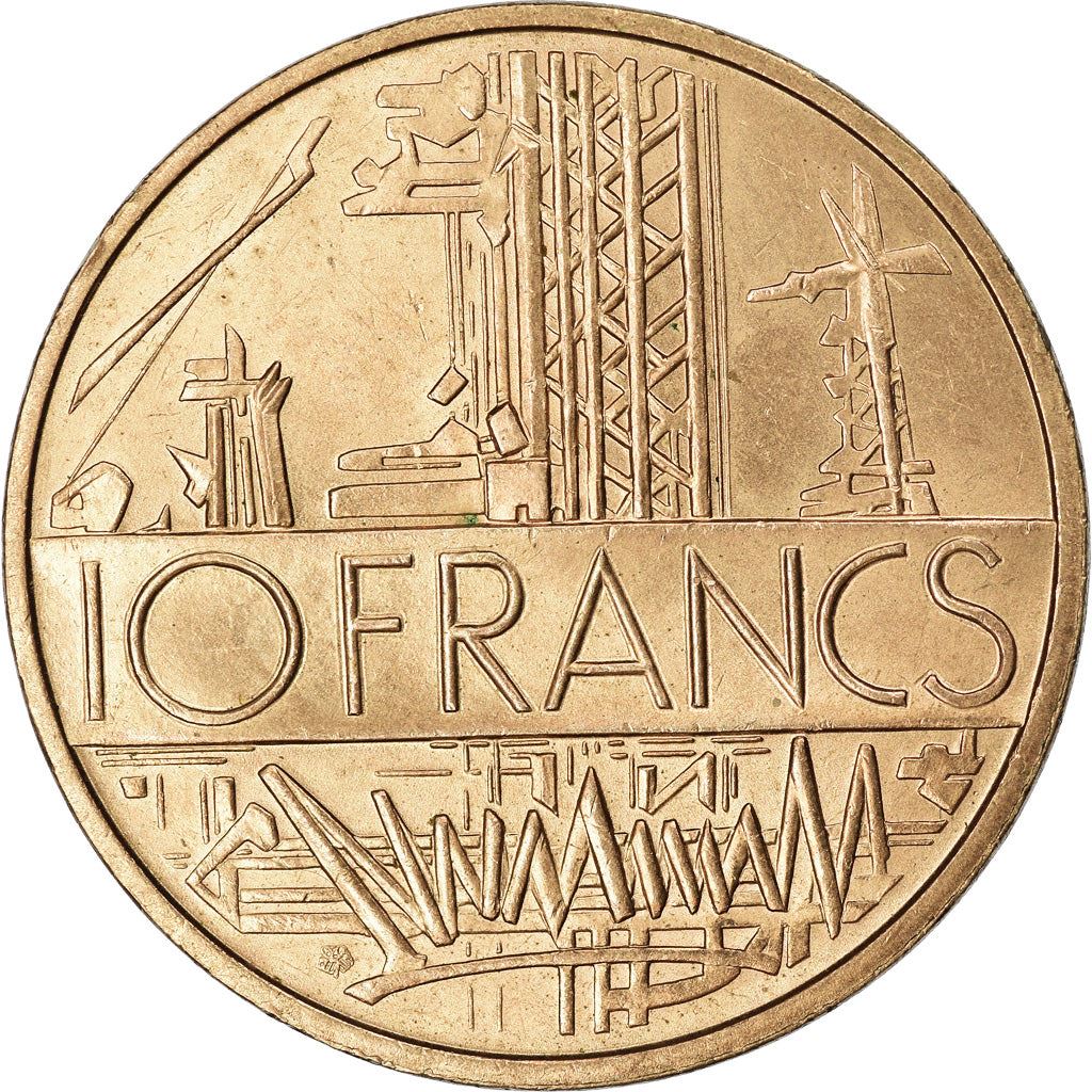 French Coin 10 Francs | KM940 | France | 1974 - 1987