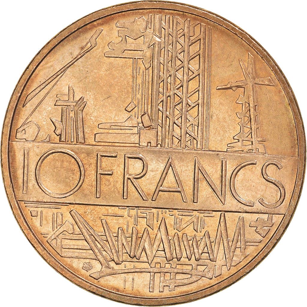 French Coin 10 Francs | KM940 | France | 1974 - 1987