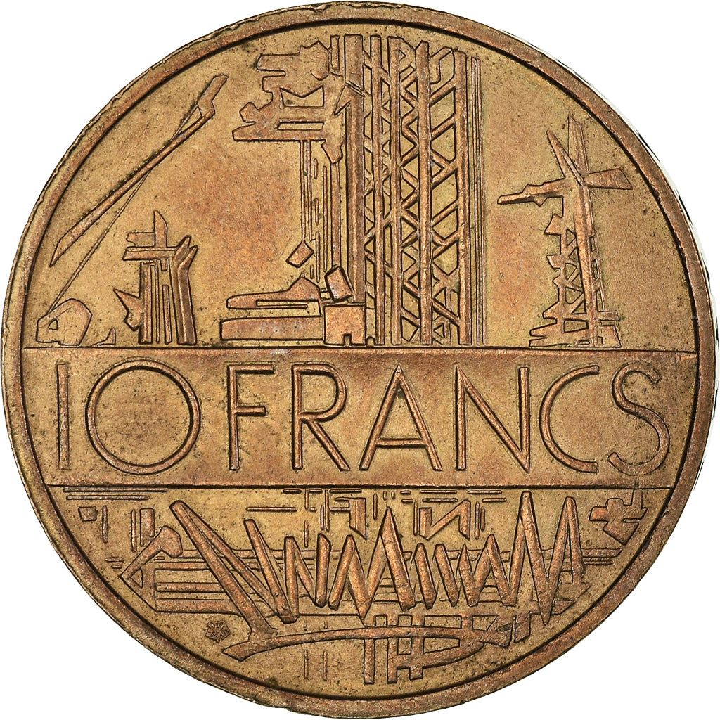 French Coin 10 Francs | KM940 | France | 1974 - 1987