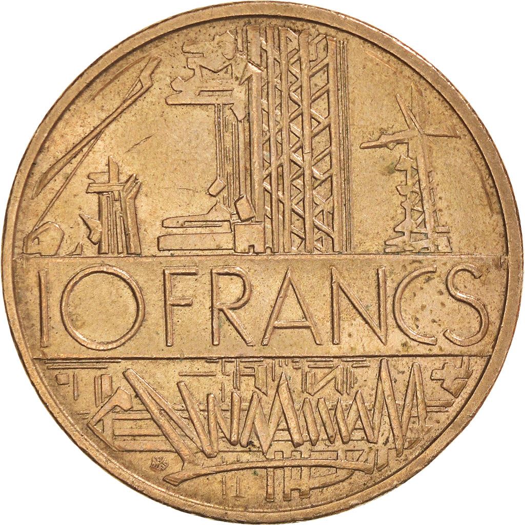 French Coin 10 Francs | KM940 | France | 1974 - 1987