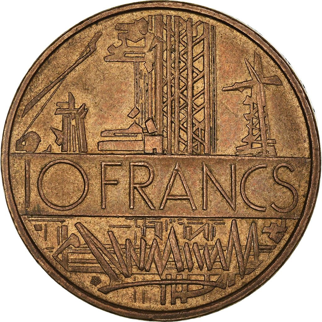 French Coin 10 Francs | KM940 | France | 1974 - 1987