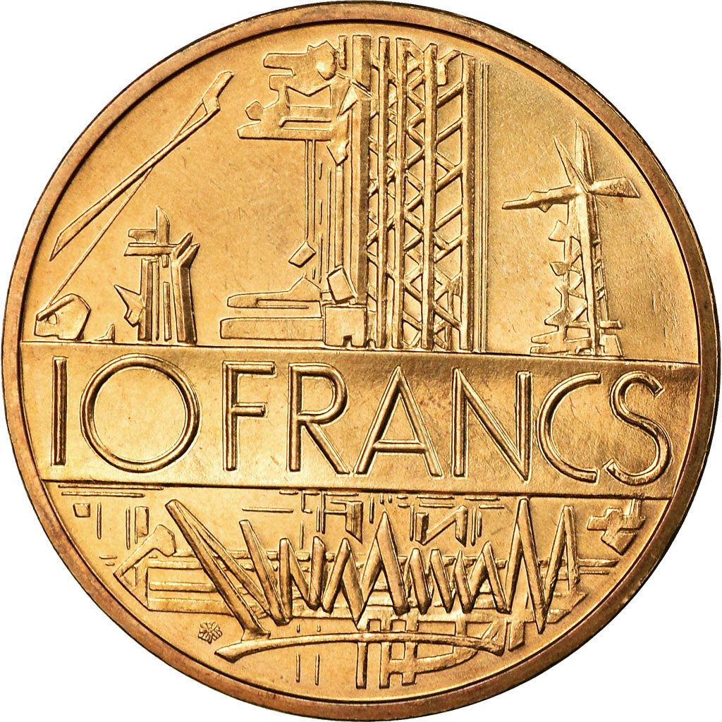 French Coin 10 Francs | KM940 | France | 1974 - 1987