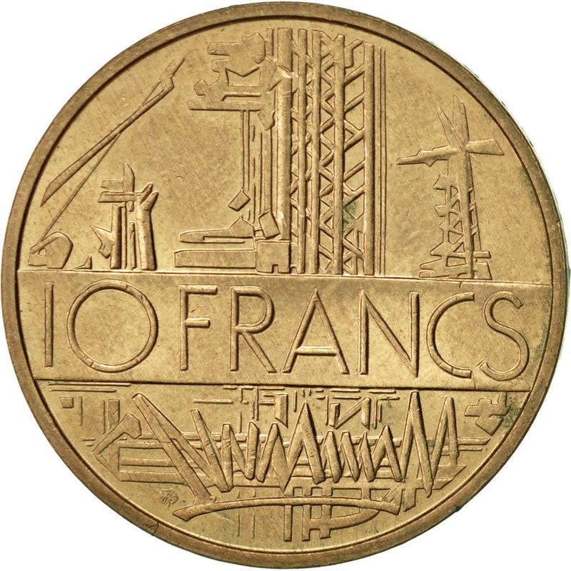 French Coin 10 Francs | KM940 | France | 1974 - 1987