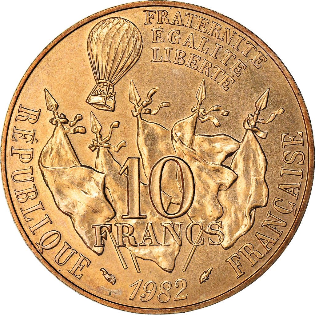 French Coin 10 Francs | Leon Gambetta | KM950 | France | 1982