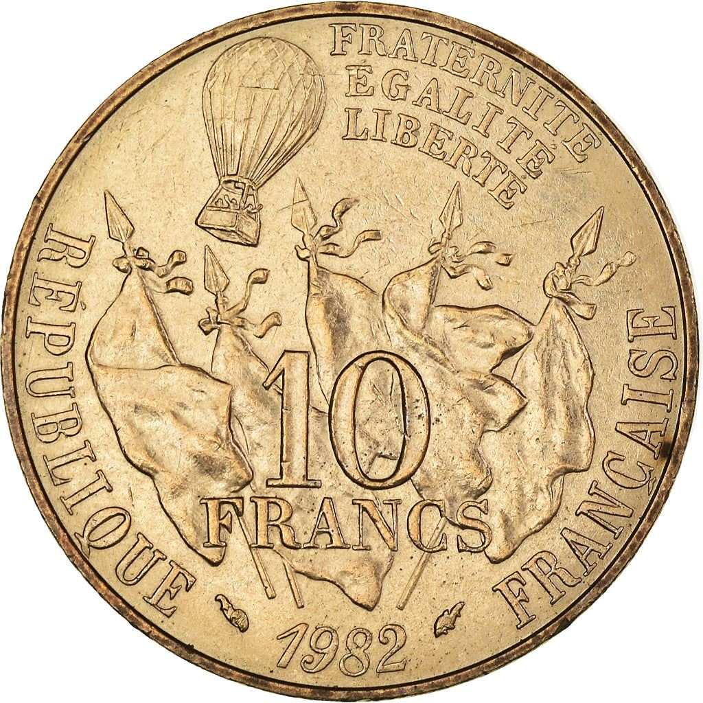 French Coin 10 Francs | Leon Gambetta | KM950 | France | 1982