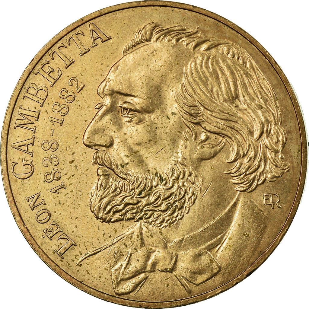 French Coin 10 Francs | Leon Gambetta | KM950 | France | 1982