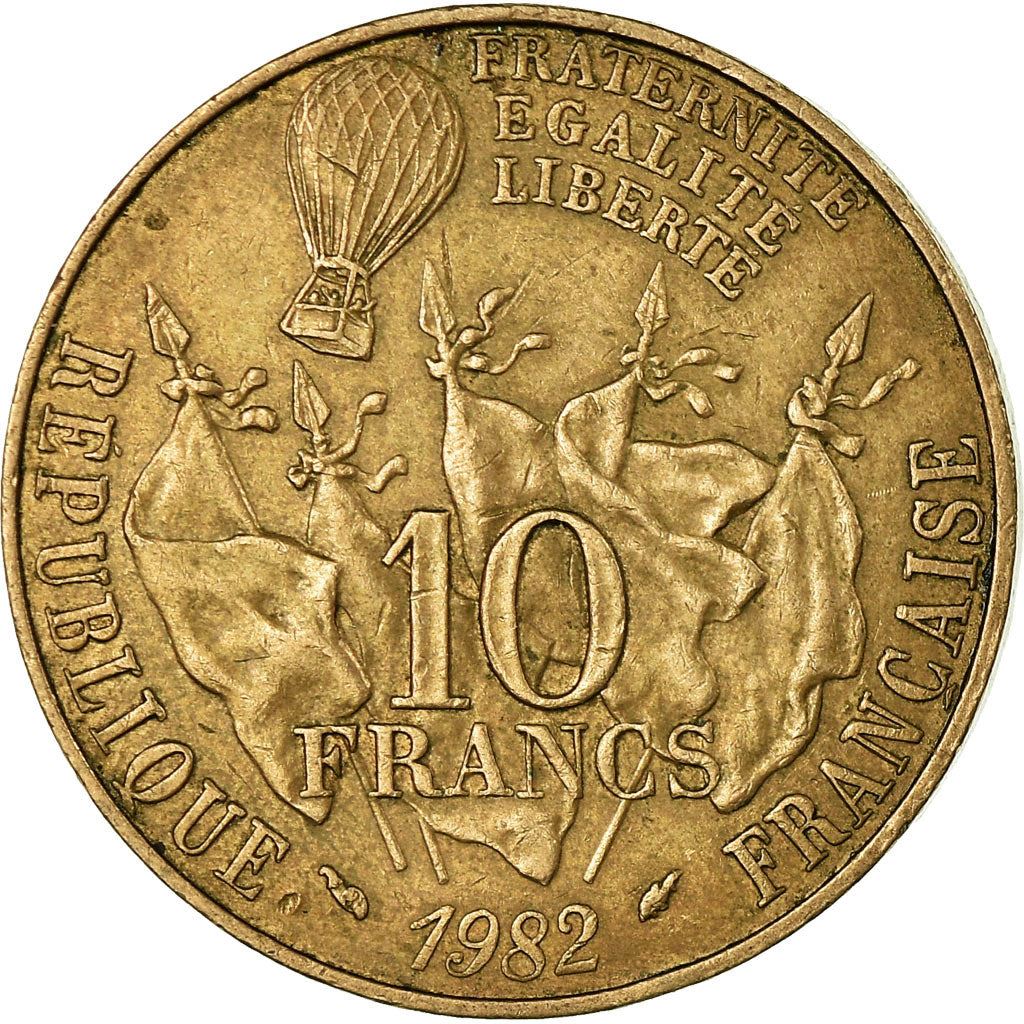 French Coin 10 Francs | Leon Gambetta | KM950 | France | 1982