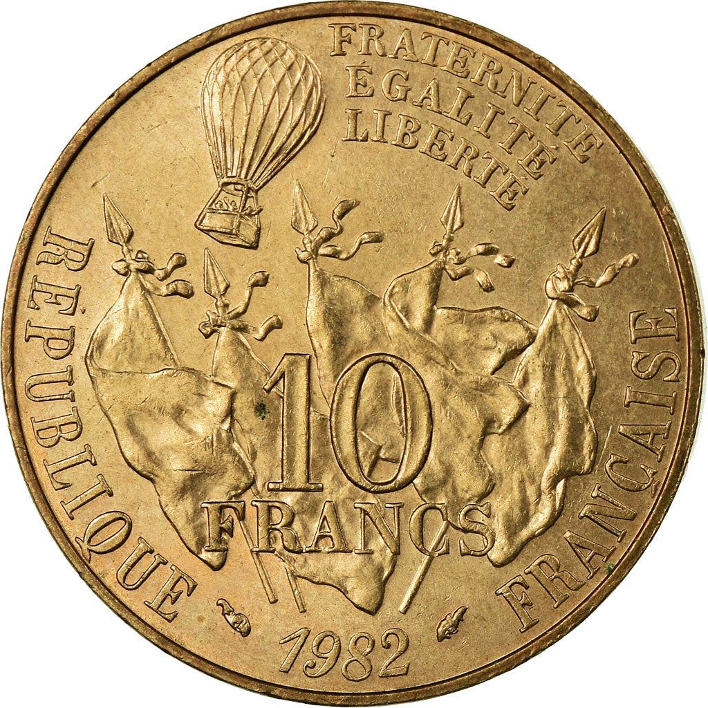 French Coin 10 Francs | Leon Gambetta | KM950 | France | 1982