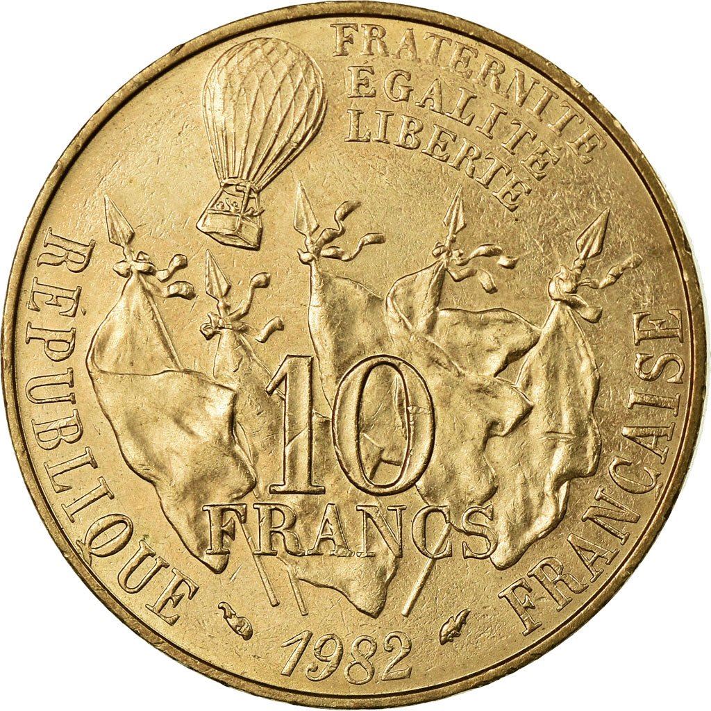 French Coin 10 Francs | Leon Gambetta | KM950 | France | 1982