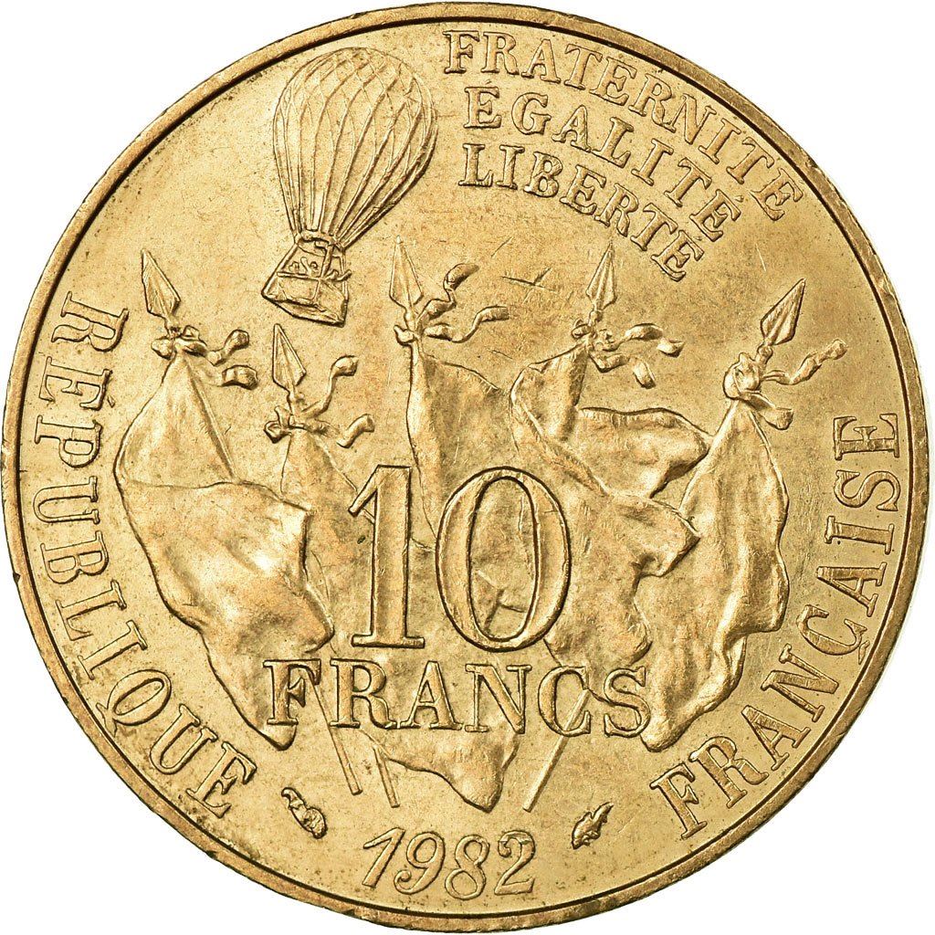 French Coin 10 Francs | Leon Gambetta | KM950 | France | 1982