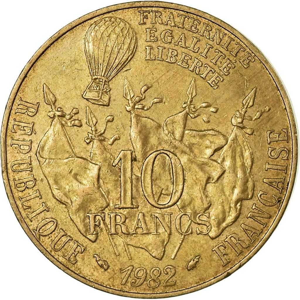 French Coin 10 Francs | Leon Gambetta | KM950 | France | 1982