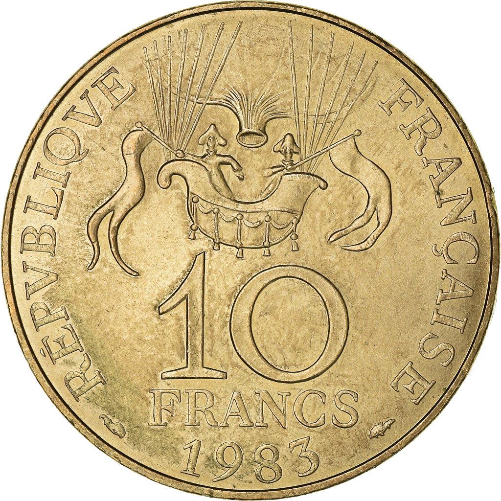 French Coin 10 Francs | Space Conquest | KM952 | France | 1983