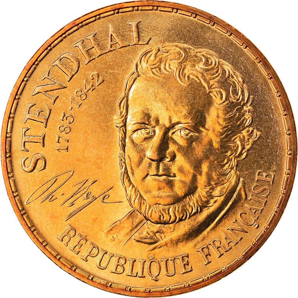 French Coin 10 Francs | Stendhal | KM953 | France | 1983