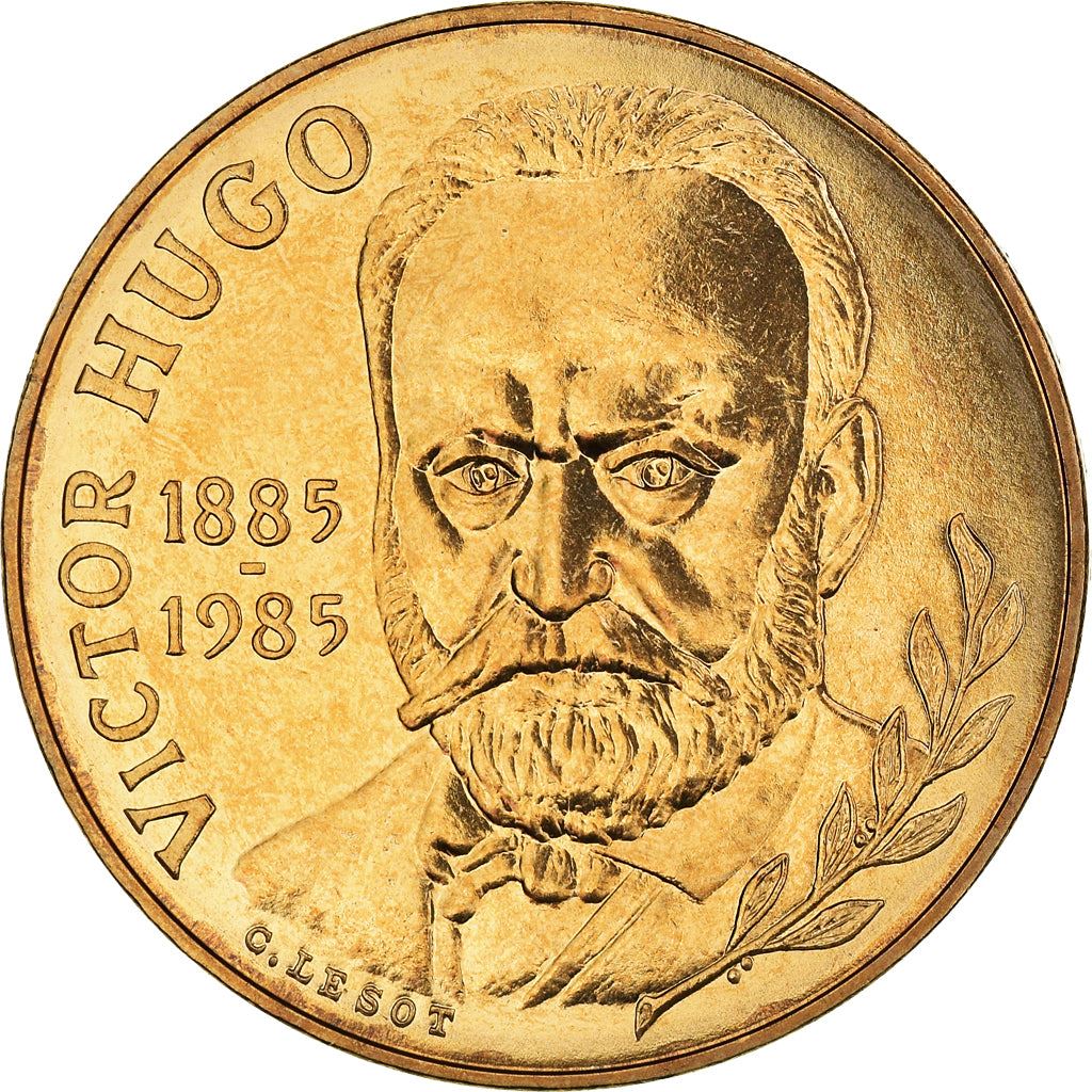 French Coin 10 Francs | Victor Hugo | KM956 | France | 1985