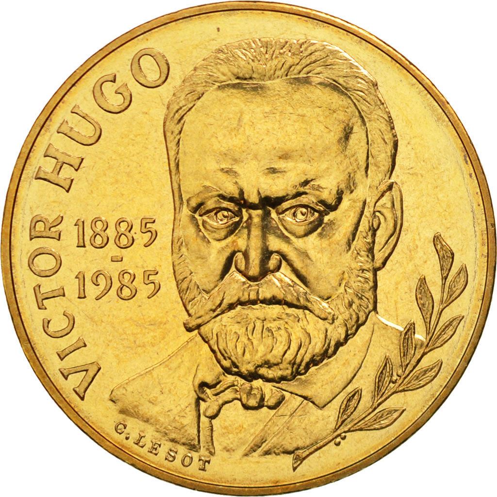 French Coin 10 Francs | Victor Hugo | KM956 | France | 1985