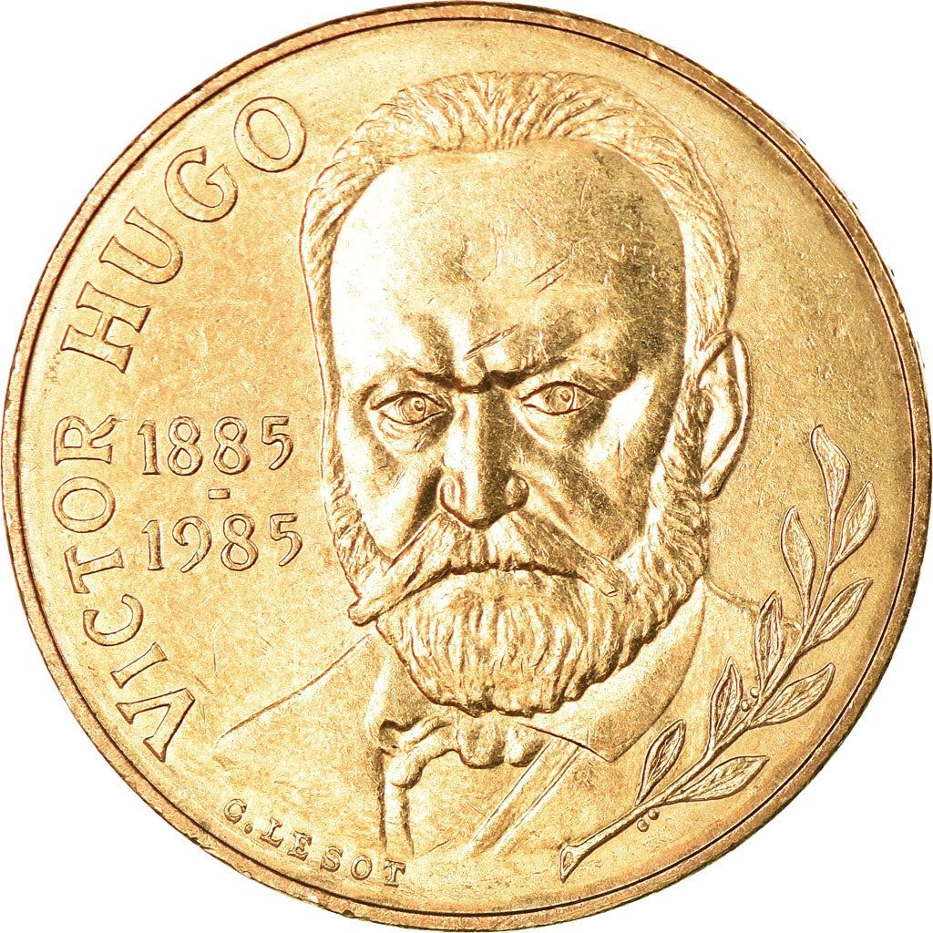 French Coin 10 Francs | Victor Hugo | KM956 | France | 1985