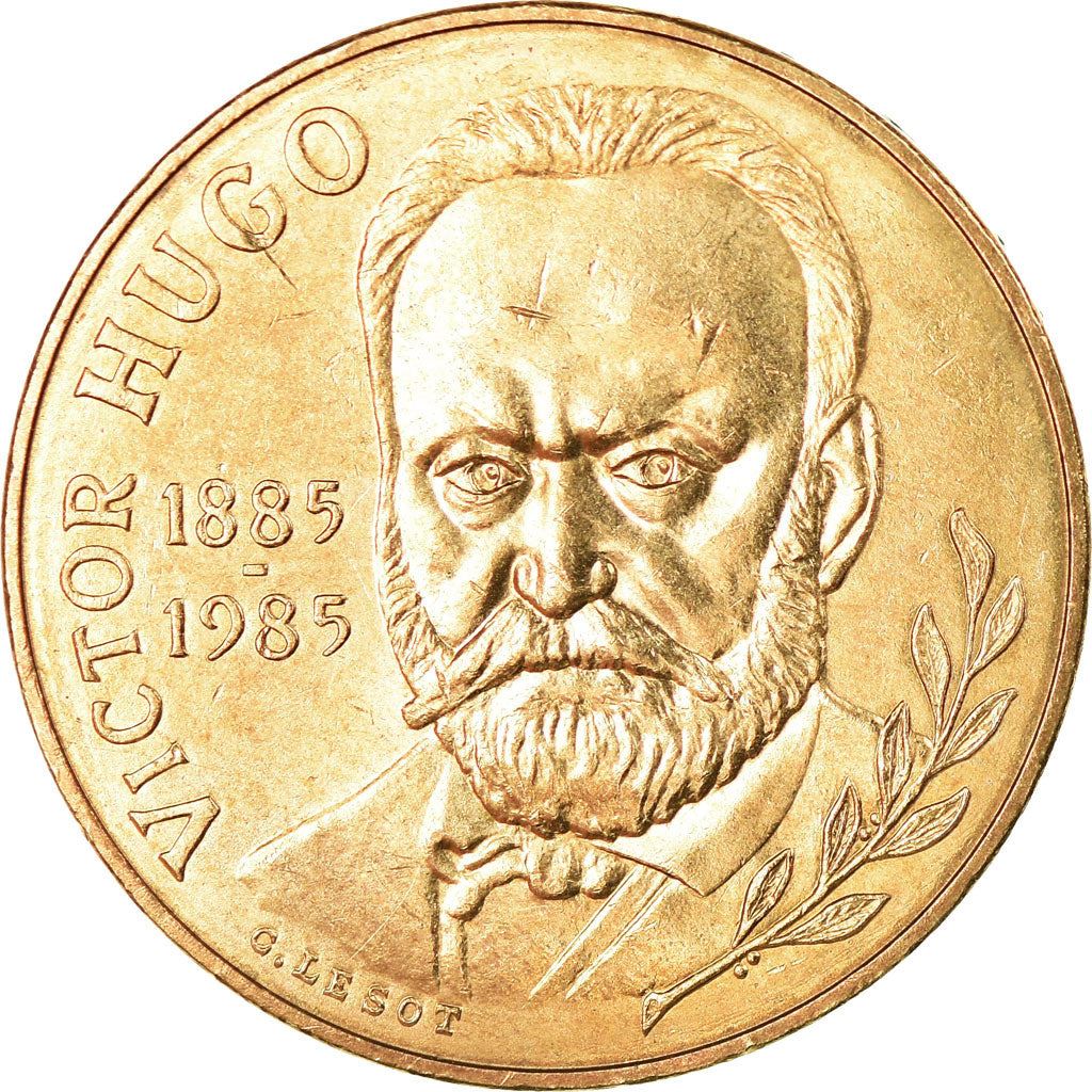 French Coin 10 Francs | Victor Hugo | KM956 | France | 1985