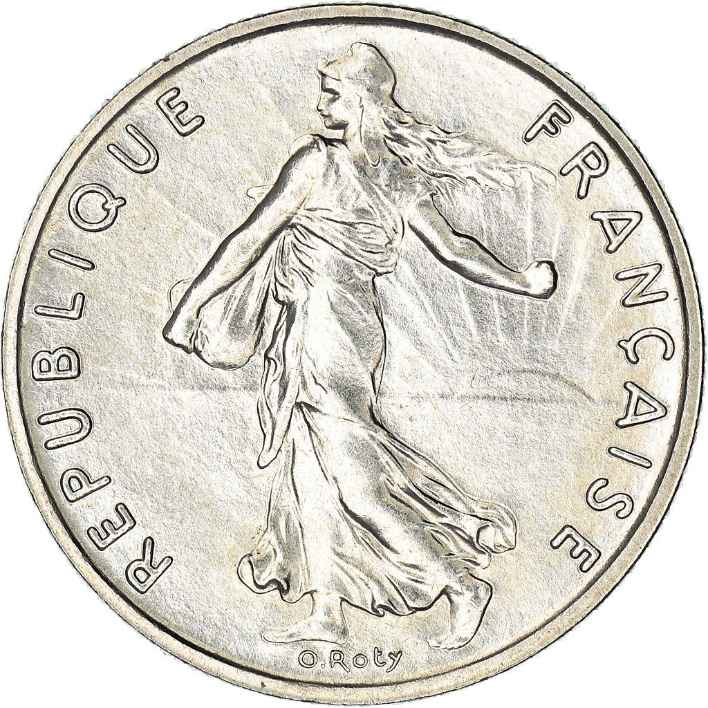 French Coin ½ Franc | signature O. Roty | KM931.1 | France | 1964 - 2001