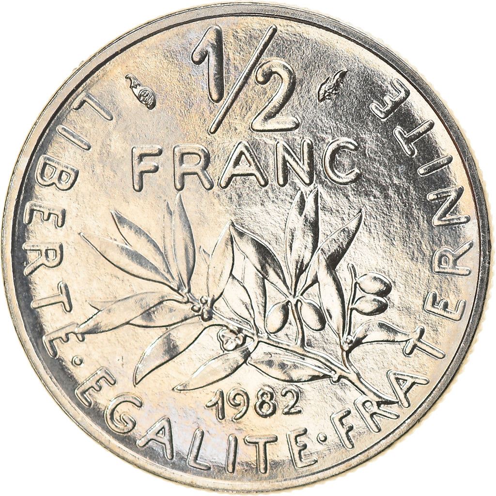 French Coin ½ Franc | signature O. Roty | KM931.1 | France | 1964 - 2001