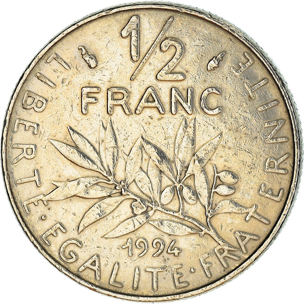 French Coin ½ Franc | signature O. Roty | KM931.1 | France | 1964 - 2001