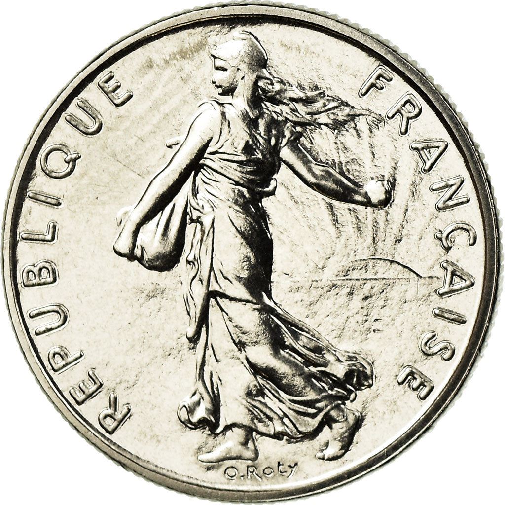 French Coin ½ Franc | signature O. Roty | KM931.1 | France | 1964 - 2001