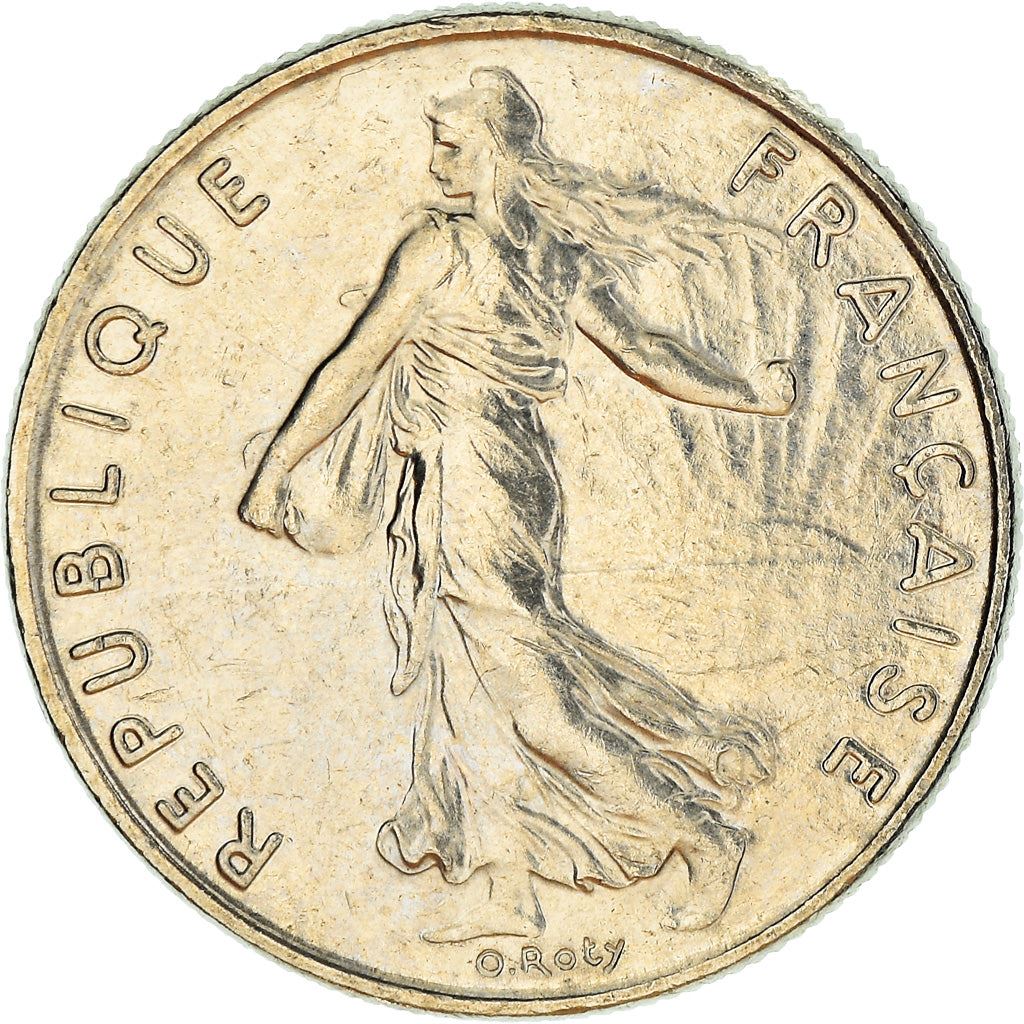 French Coin ½ Franc | signature O. Roty | KM931.1 | France | 1964 - 2001