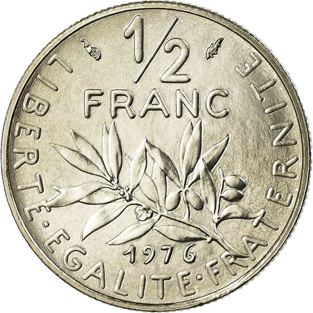 French Coin ½ Franc | signature O. Roty | KM931.1 | France | 1964 - 2001