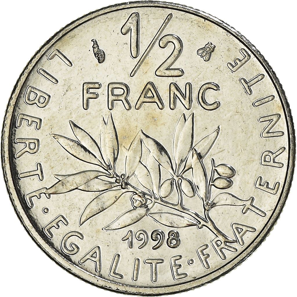 French Coin ½ Franc | signature O. Roty | KM931.1 | France | 1964 - 2001