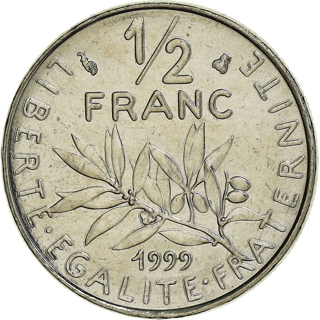 French Coin ½ Franc | signature O. Roty | KM931.1 | France | 1964 - 2001