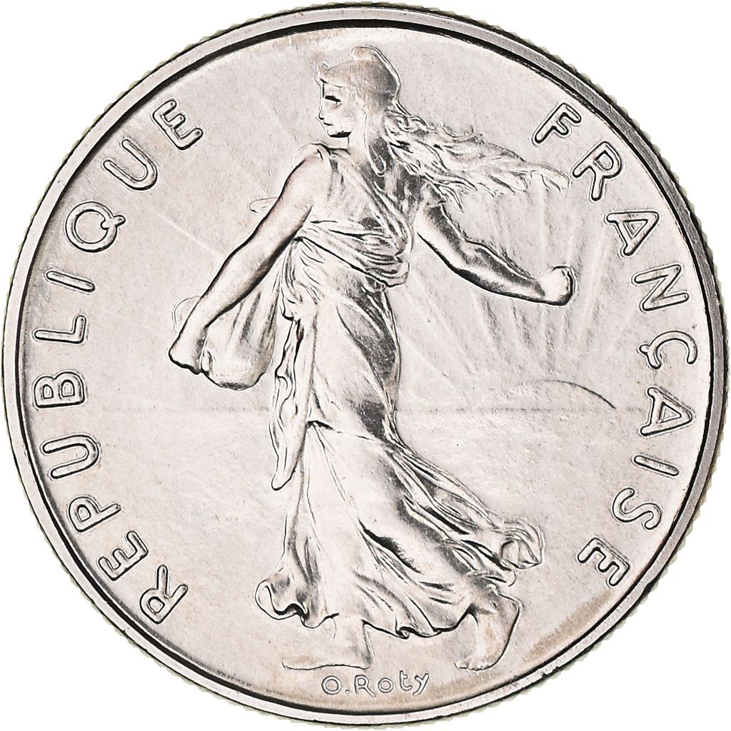 French Coin ½ Franc | signature O. Roty | KM931.1 | France | 1964 - 2001