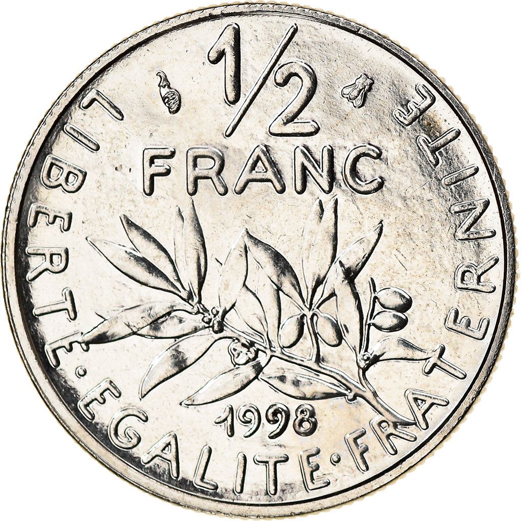 French Coin ½ Franc | signature O. Roty | KM931.1 | France | 1964 - 2001