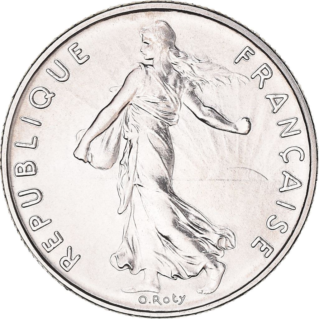 French Coin ½ Franc | signature O. Roty | KM931.1 | France | 1964 - 2001