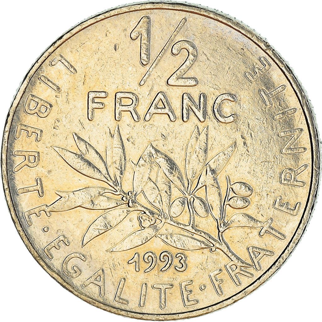 French Coin ½ Franc | signature O. Roty | KM931.1 | France | 1964 - 2001