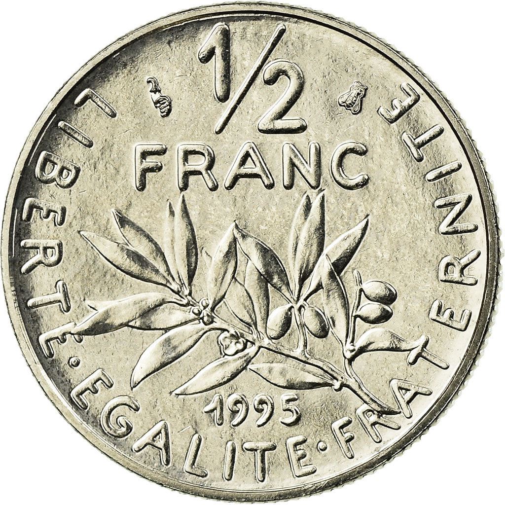 French Coin ½ Franc | signature O. Roty | KM931.1 | France | 1964 - 2001