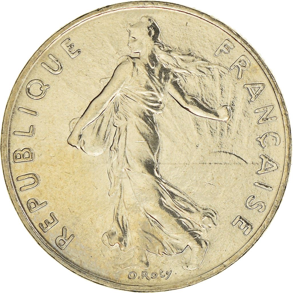 French Coin ½ Franc | signature O. Roty | KM931.1 | France | 1964 - 2001