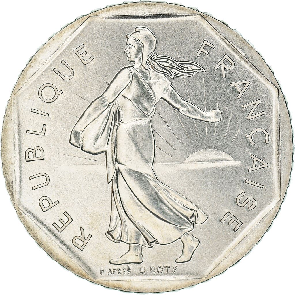 French Coin 2 Francs | KM942.1 | France | 1977 - 2001