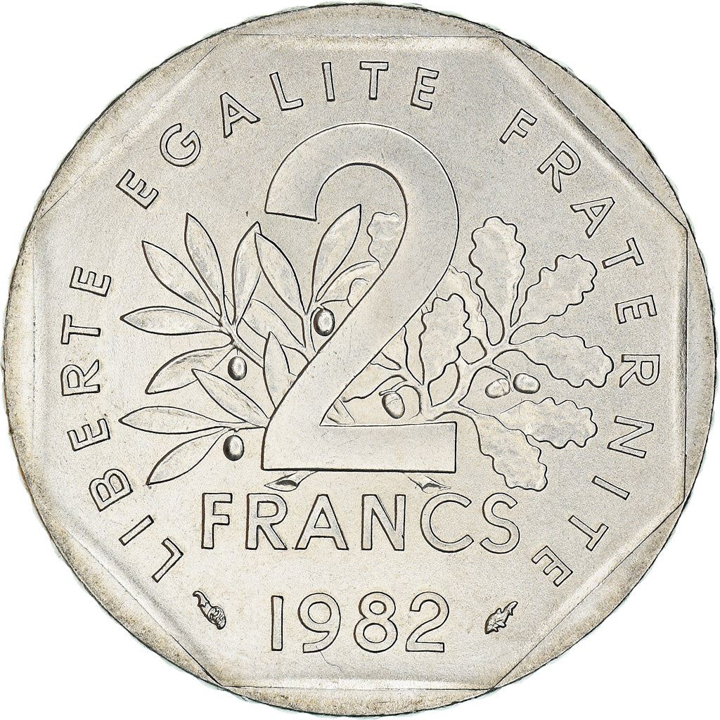 French Coin 2 Francs | KM942.1 | France | 1977 - 2001