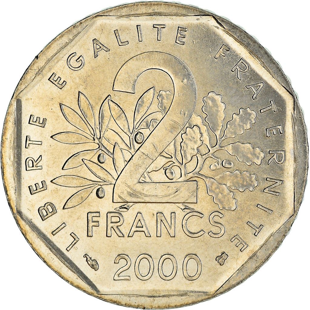 French Coin 2 Francs | KM942.1 | France | 1977 - 2001