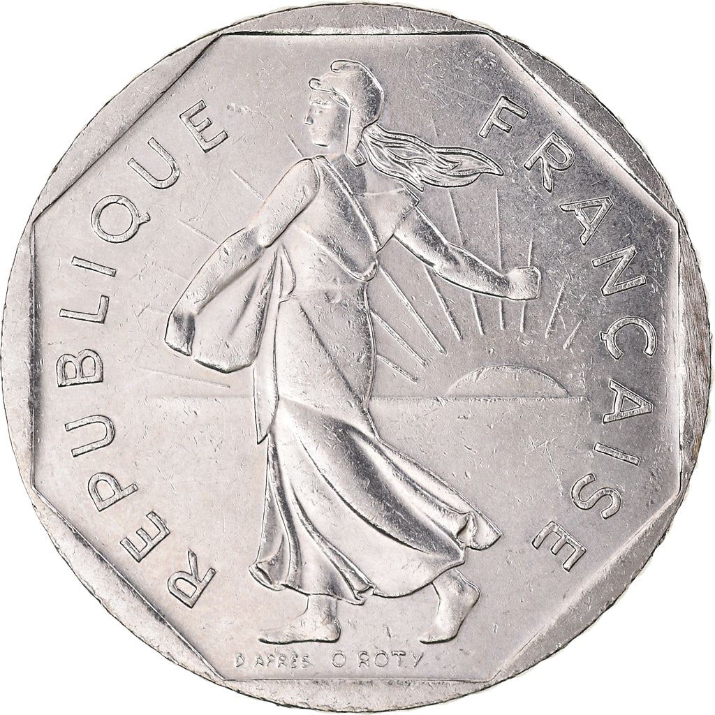 French Coin 2 Francs | KM942.1 | France | 1977 - 2001