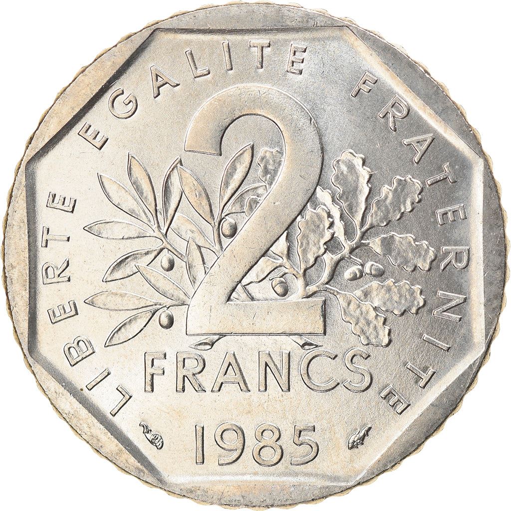 French Coin 2 Francs | KM942.1 | France | 1977 - 2001