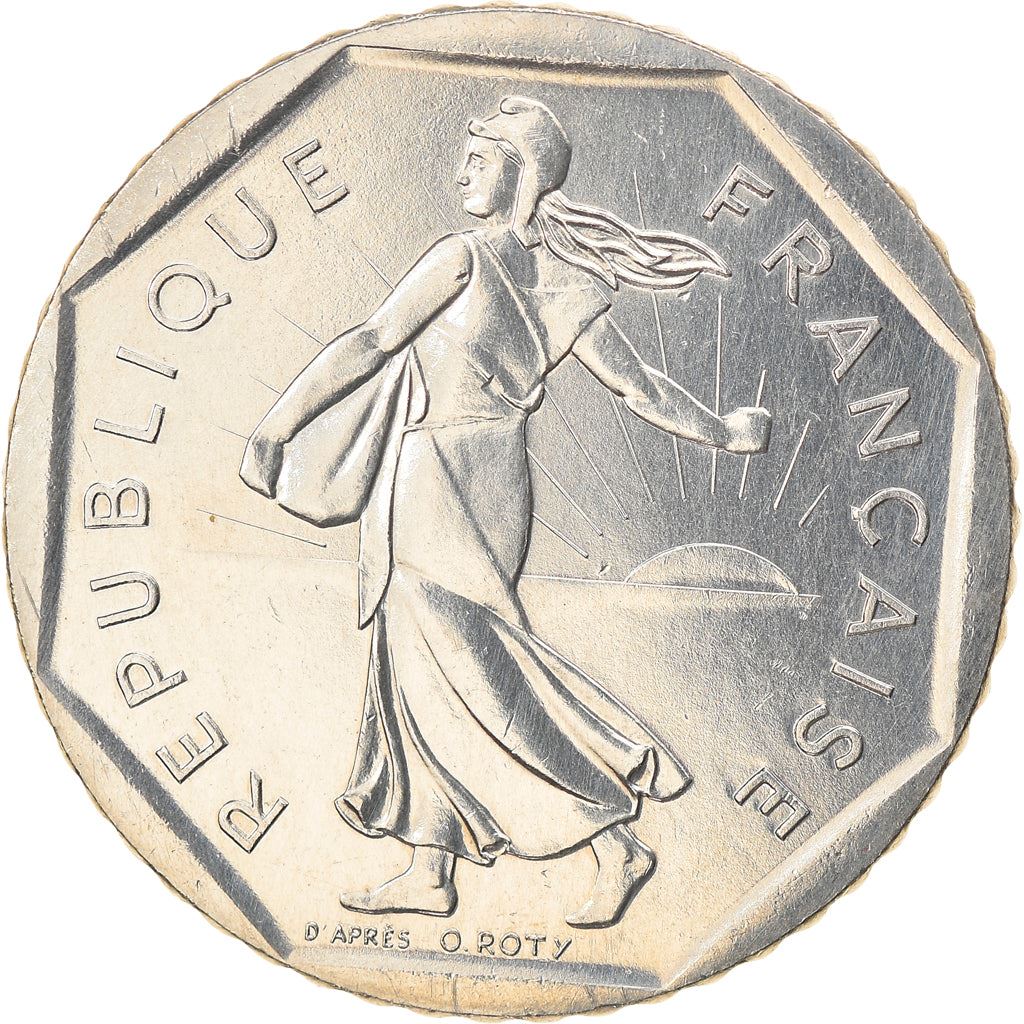 French Coin 2 Francs | KM942.1 | France | 1977 - 2001