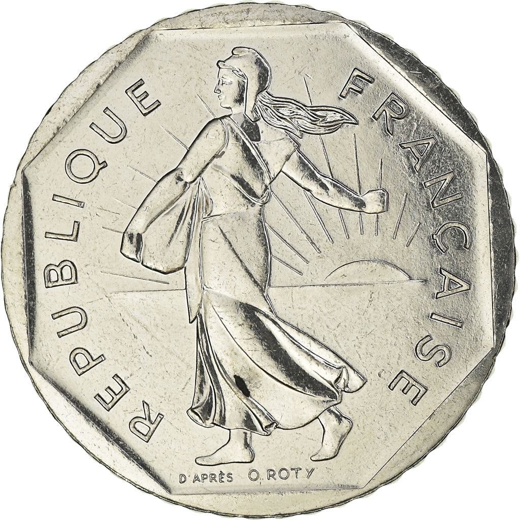 French Coin 2 Francs | KM942.1 | France | 1977 - 2001