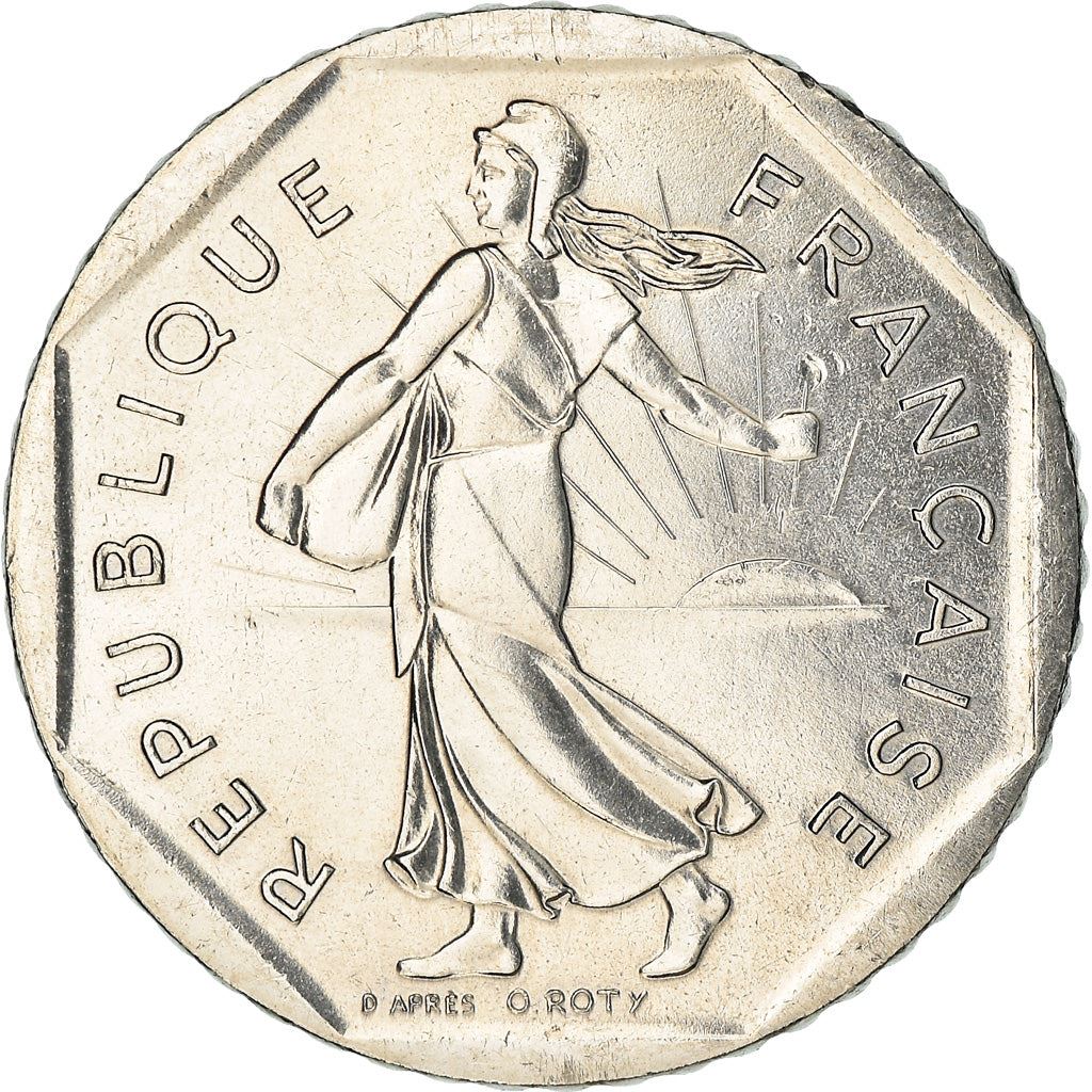 French Coin 2 Francs | KM942.1 | France | 1977 - 2001