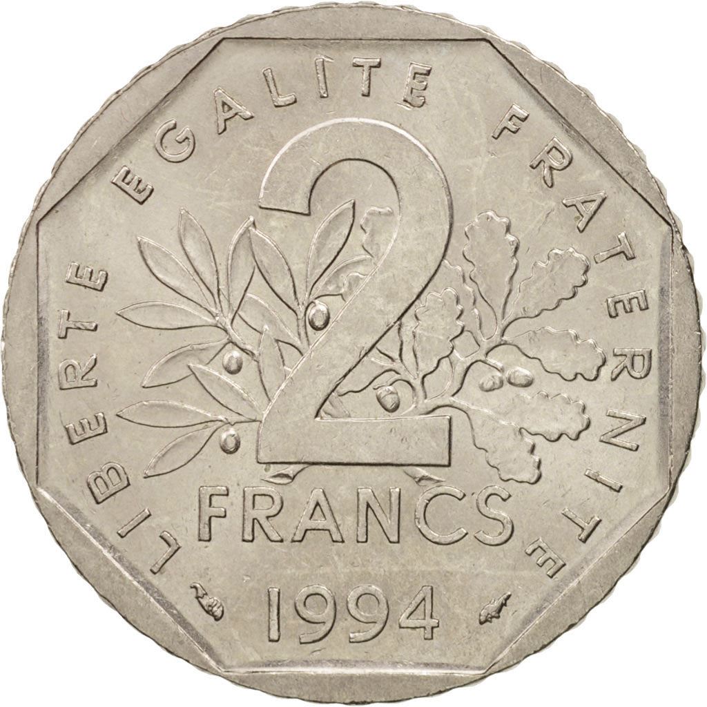 French Coin 2 Francs | KM942.1 | France | 1977 - 2001