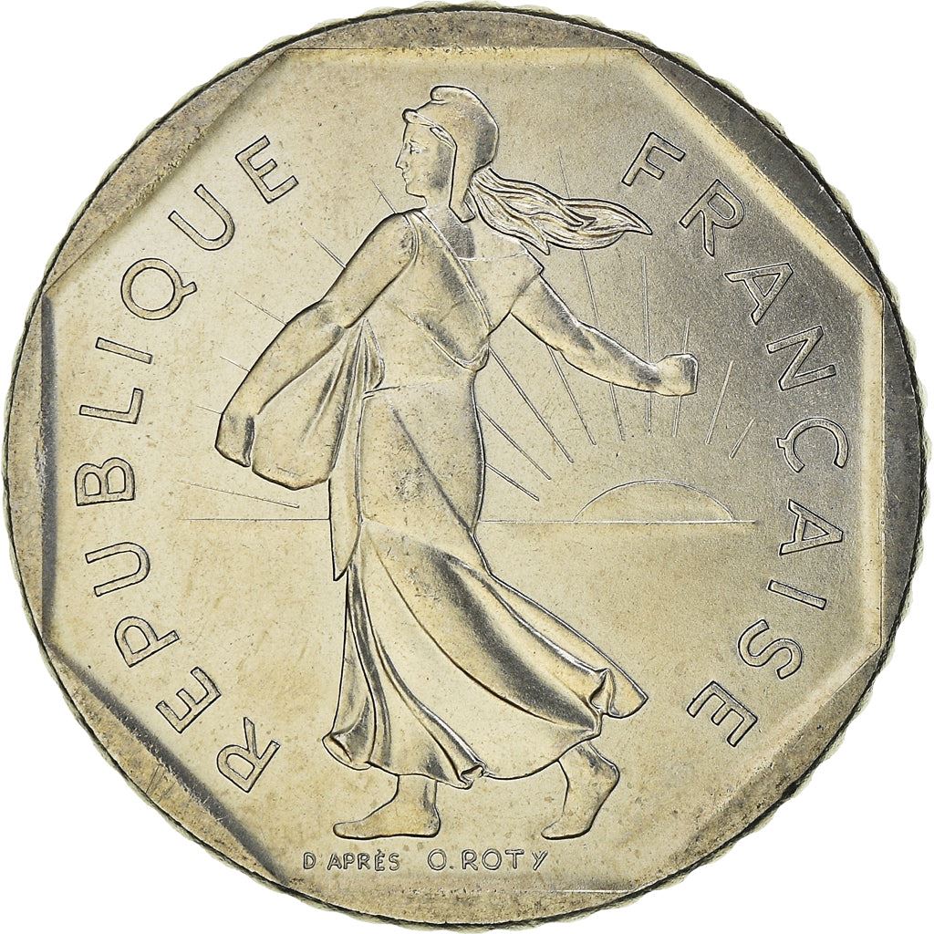 French Coin 2 Francs | KM942.1 | France | 1977 - 2001