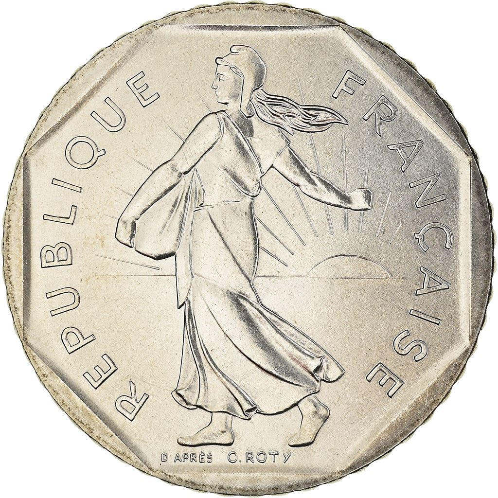 French Coin 2 Francs | KM942.1 | France | 1977 - 2001