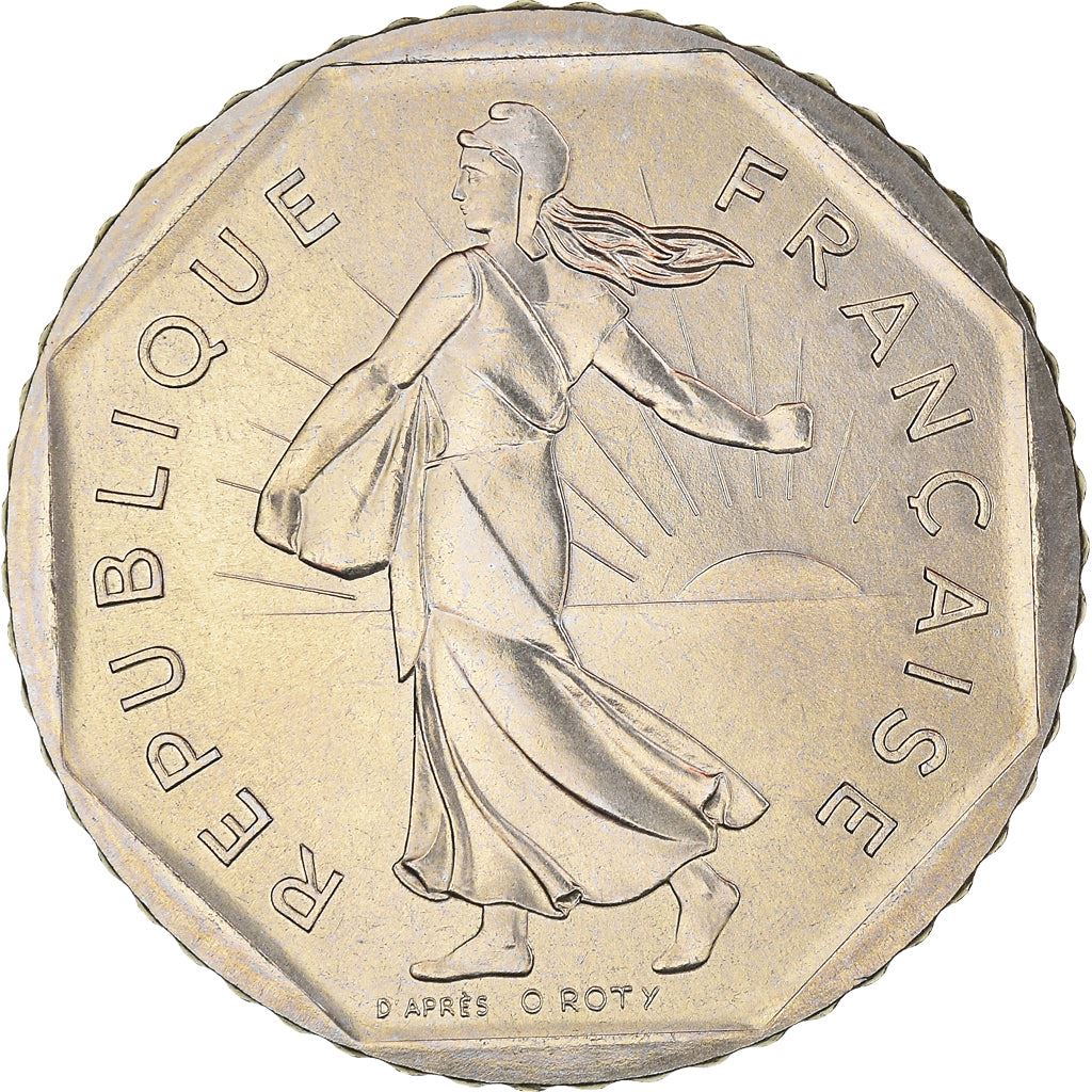 French Coin 2 Francs | KM942.1 | France | 1977 - 2001