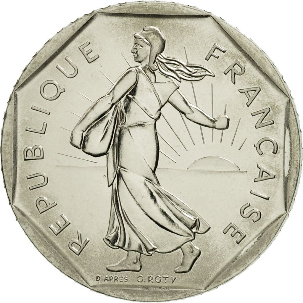 French Coin 2 Francs | KM942.1 | France | 1977 - 2001