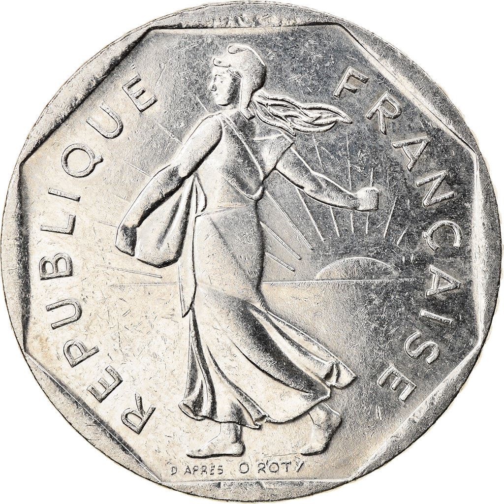 French Coin 2 Francs | KM942.1 | France | 1977 - 2001