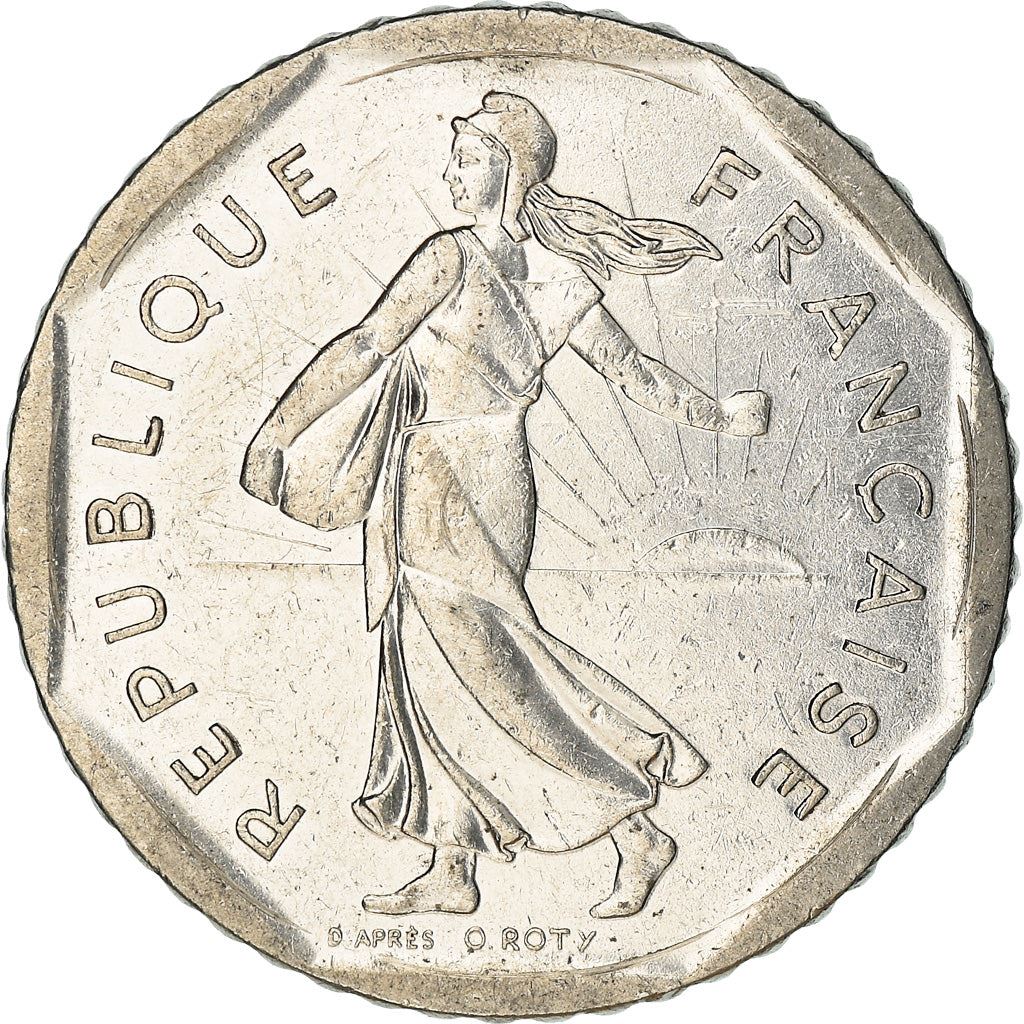 French Coin 2 Francs | KM942.1 | France | 1977 - 2001